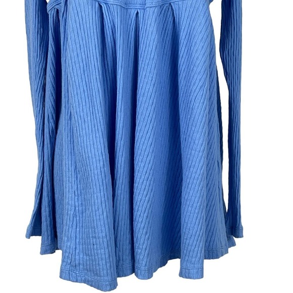 Free PEOPLE ITS ALWAYS YOU WOMENS TOP CORNFLOWER‎ BLUE NEW WITH TAG SIZE XS - Picture 5 of 16